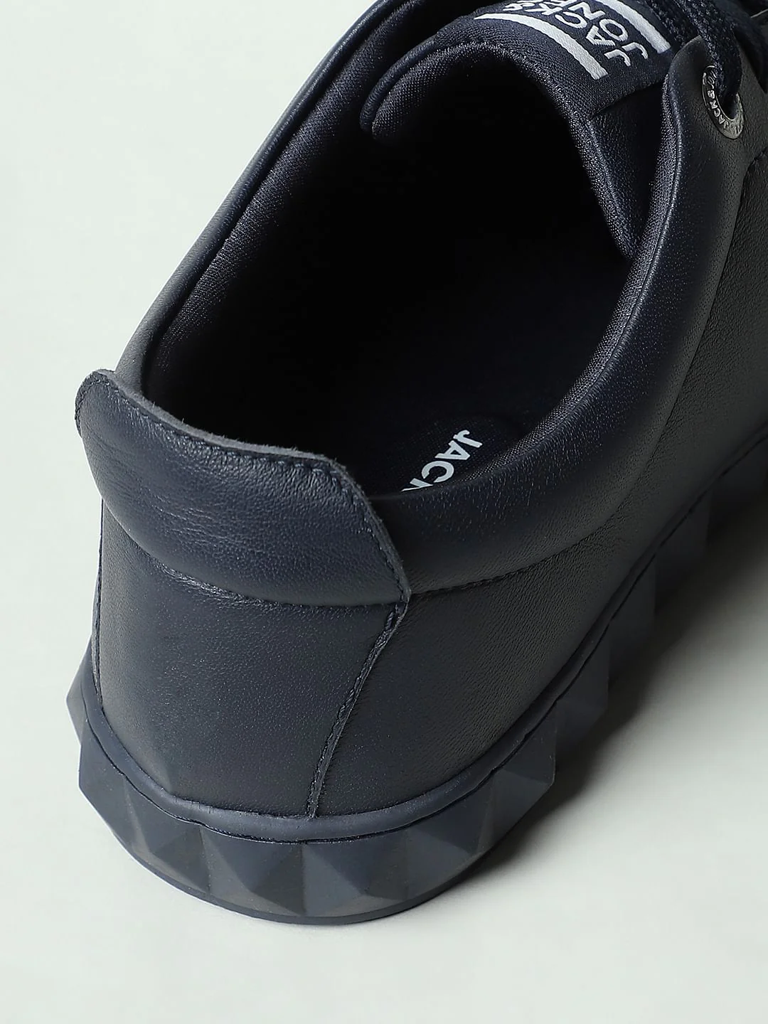 Blue Leather Sneakers - Image 12