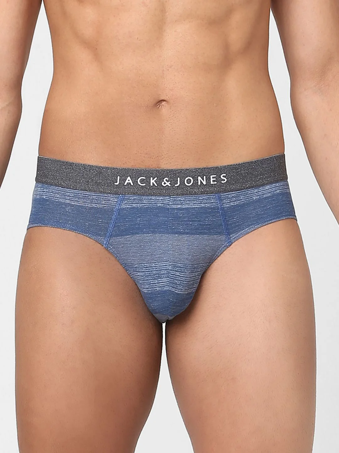 Blue Striped Briefs