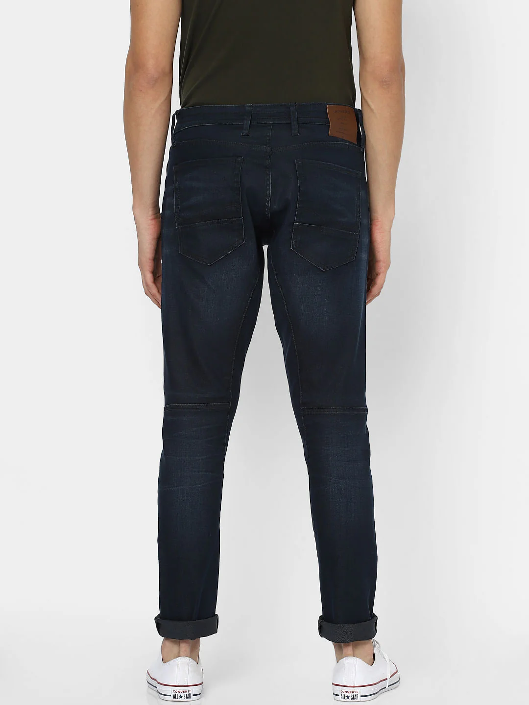 Blue Low Rise Simon Anti Fit Jeans - Image 4