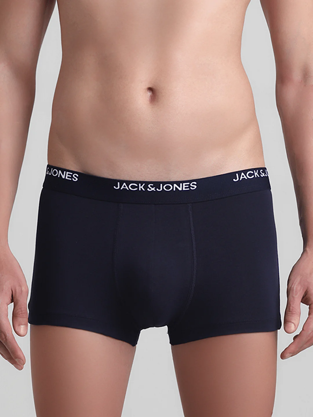 Pack Of 2 Navy Blue & Grey Trunks - Image 2