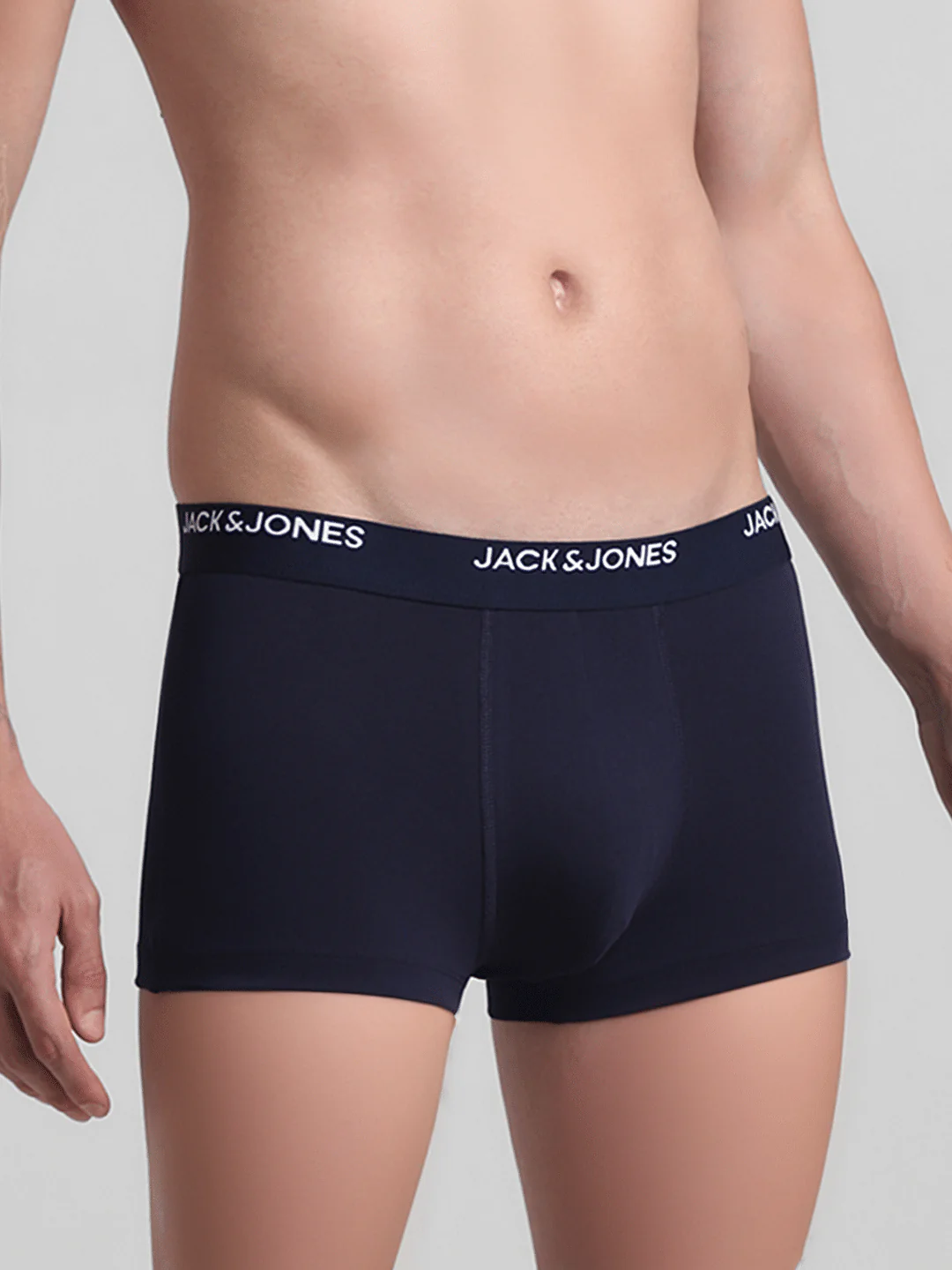 Pack Of 2 Navy Blue & Grey Trunks - Image 4