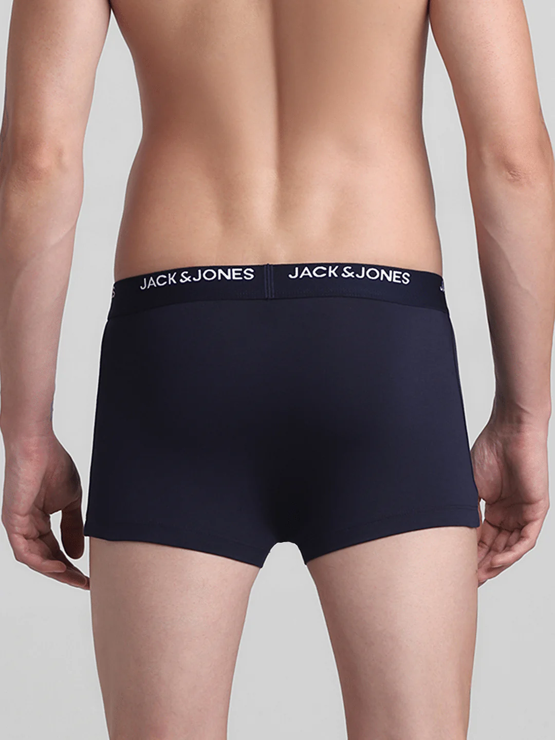 Pack Of 2 Navy Blue & Grey Trunks - Image 5