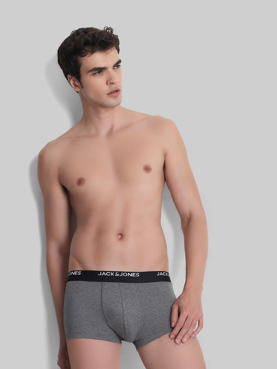 Pack Of 2 Navy Blue & Grey Trunks - Image 8