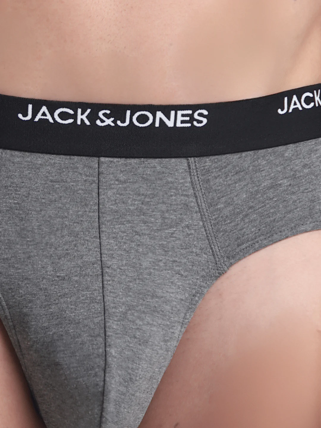 Pack Of 2 Black & Dark Grey Briefs - Image 6