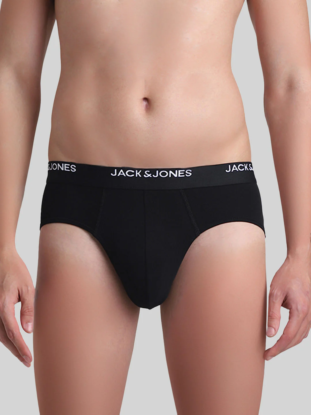Pack Of 2 Navy Blue & Black Briefs - Image 2