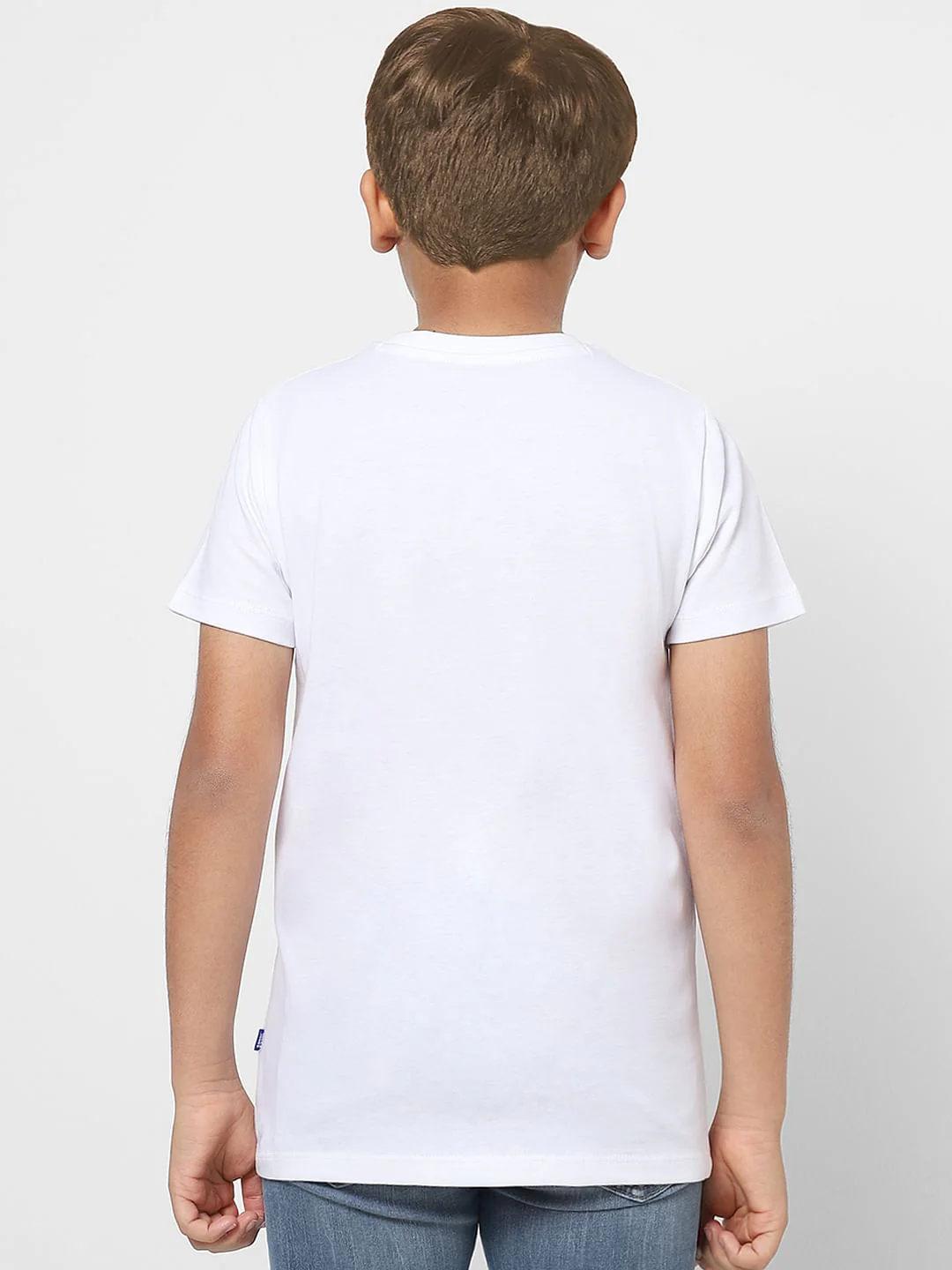Boys X Marvel White Spider Man Crew Neck T-shirt - Image 4
