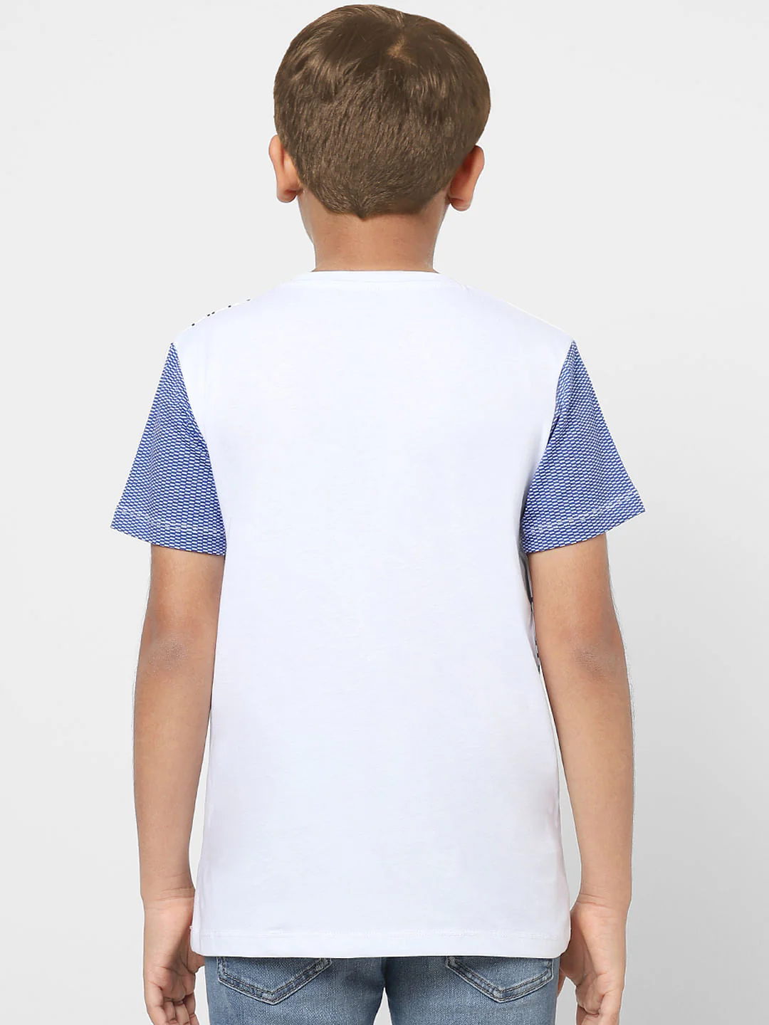 Boys X Marvel White Spider Man Crew Neck T-shirt - Image 4