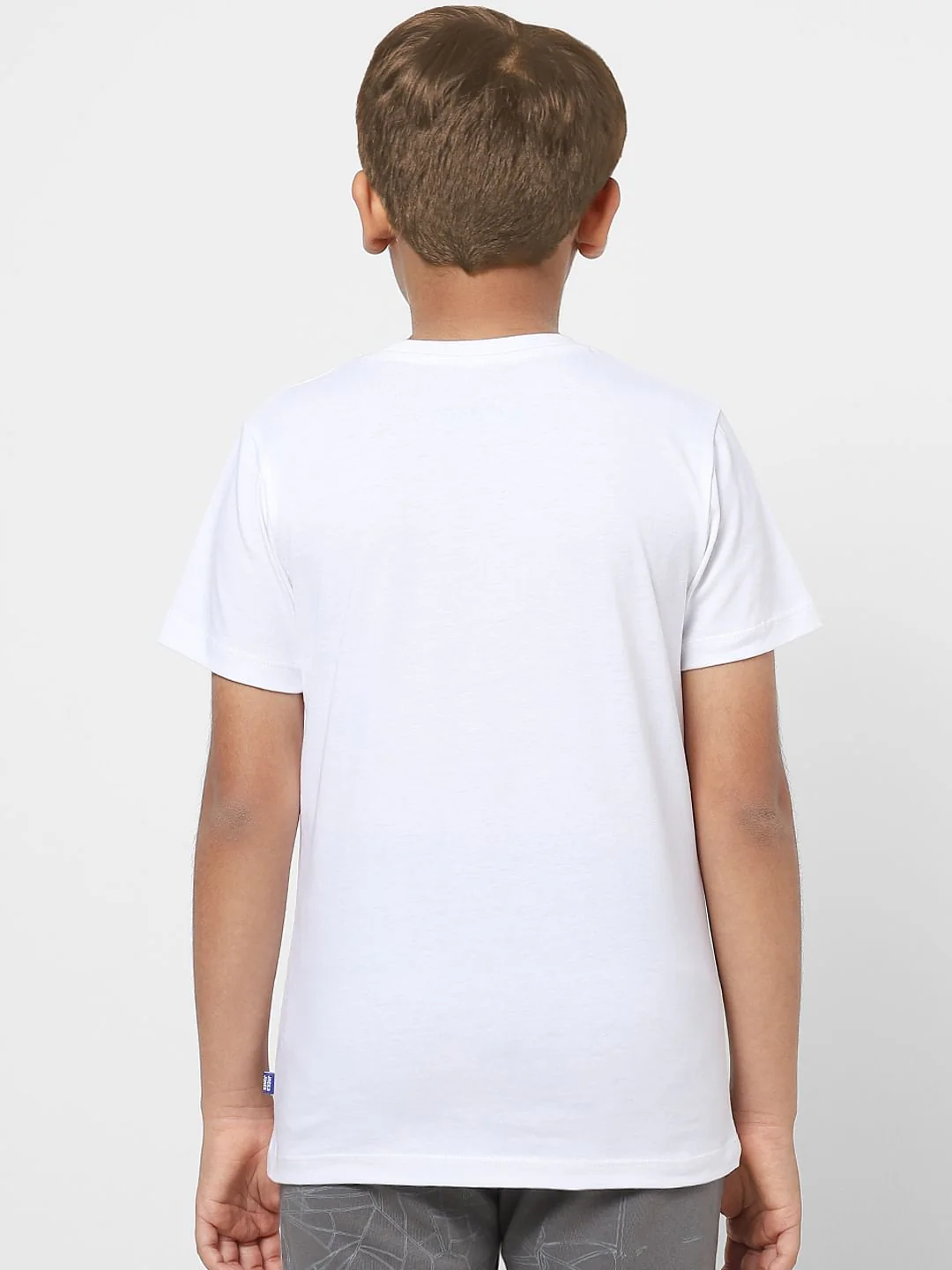 Boys X Marvel White Spider Man Crew Neck T-shirt - Image 4