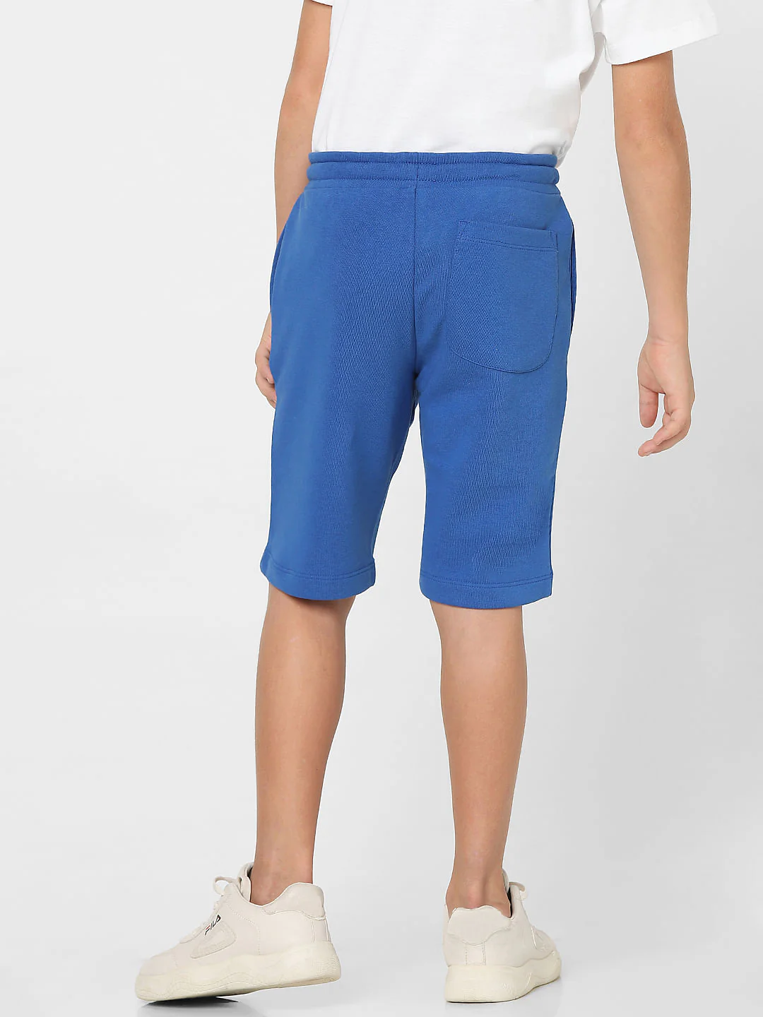 Boys X MARVEL Boys Blue Low Rise Shorts - Image 4