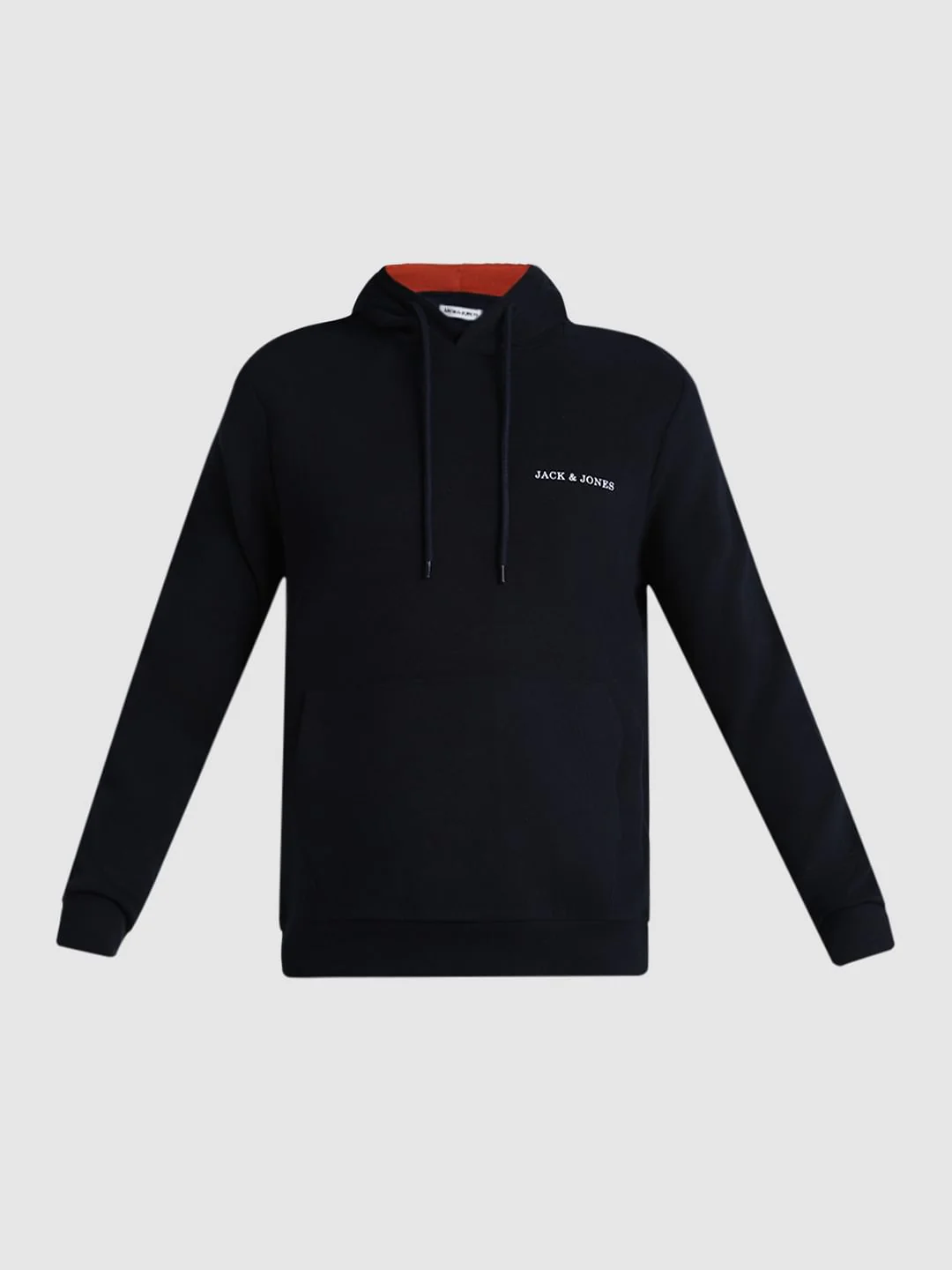 Blue Logo Print Hooded Sweatshirt - Image 7