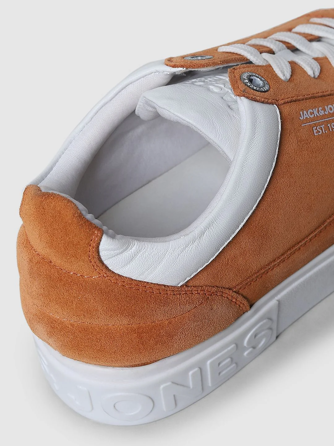 Orange Colourblocked Skater Sneakers - Image 8
