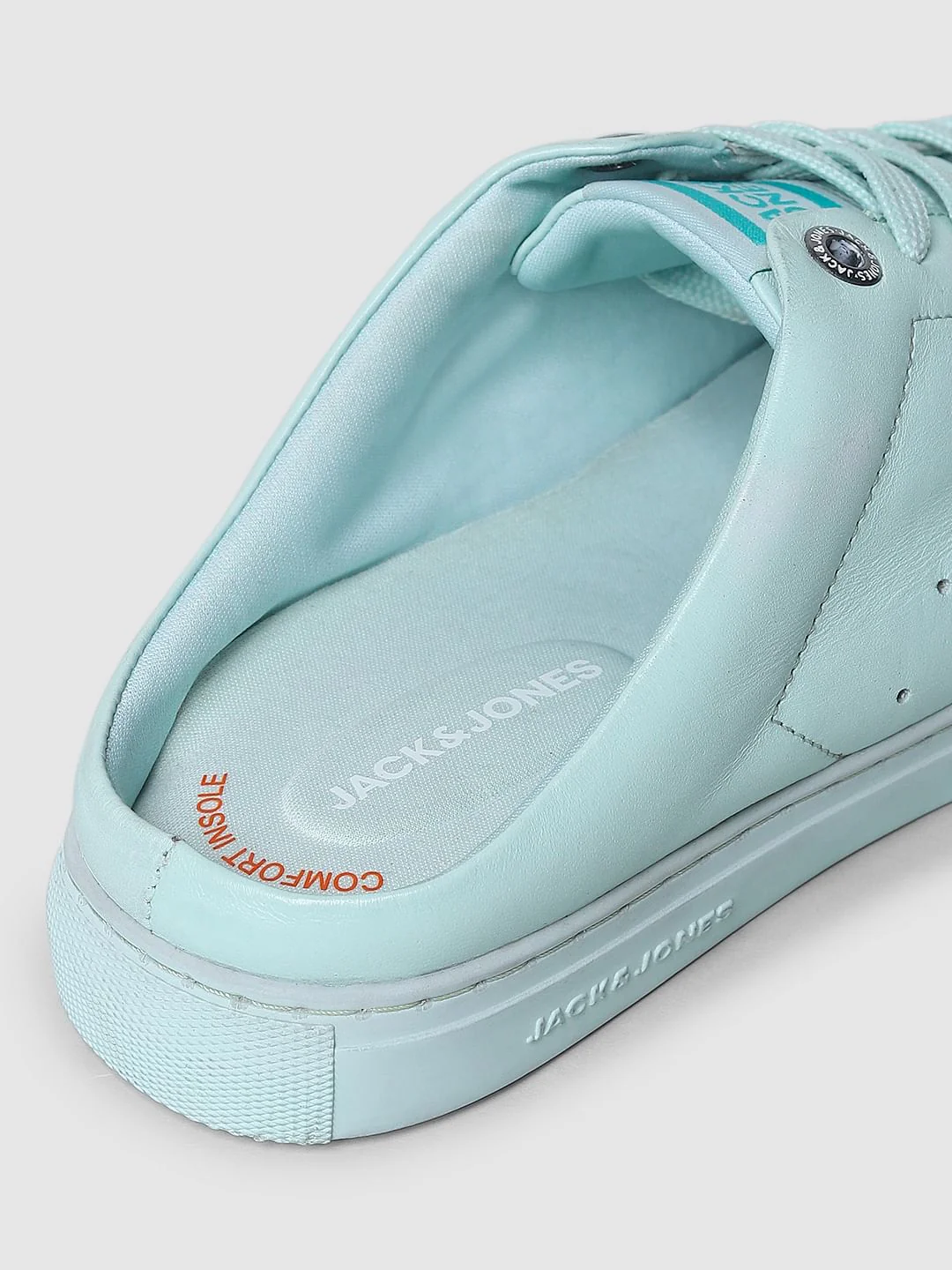Blue Leather Mules - Image 8