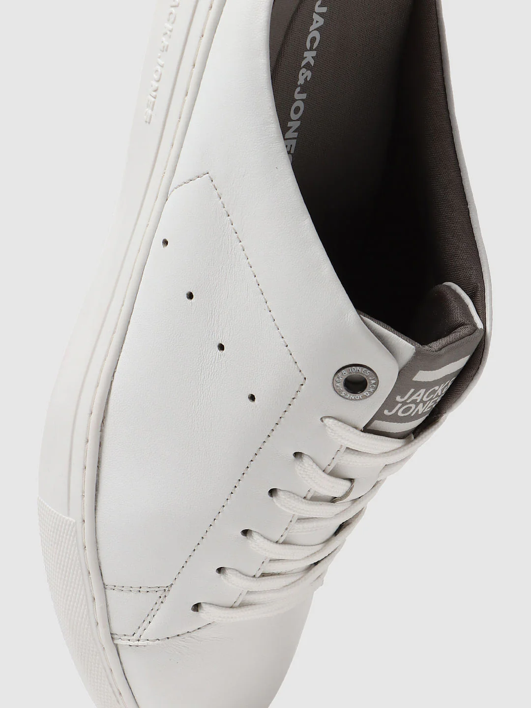 White Lace Up Mules - Image 11