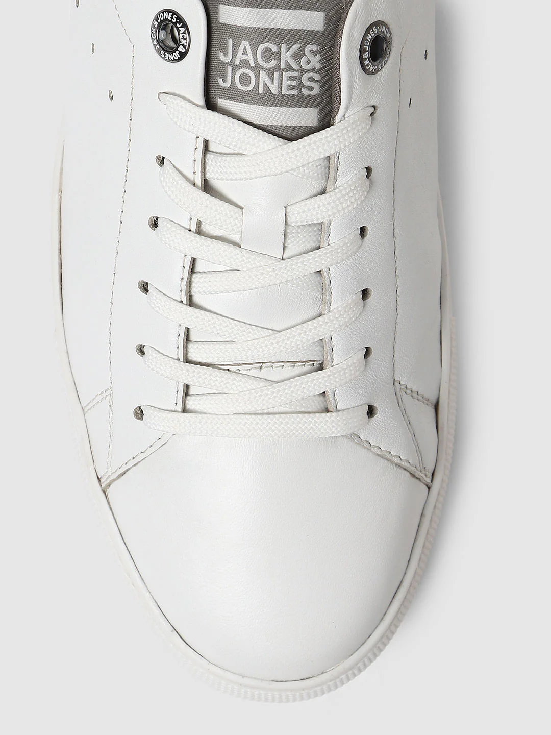 White Lace Up Mules - Image 12