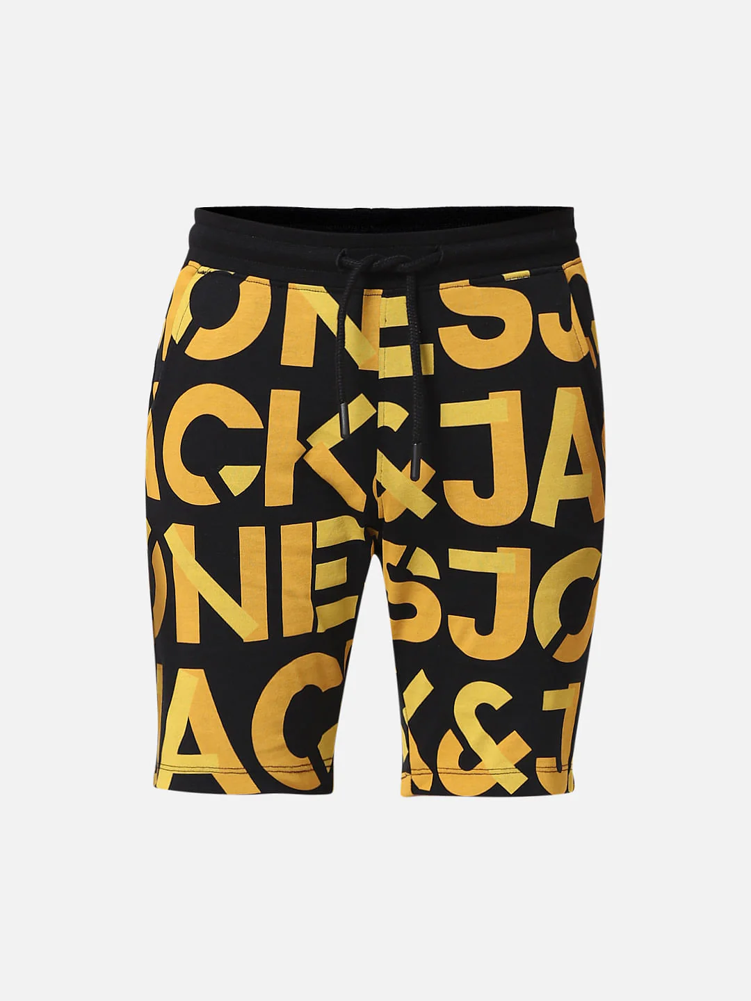 Black Logo Print Co-ord Sweatshorts - Image 5