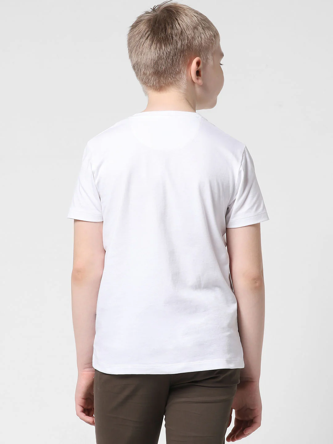 JACK&JONES JUNIOR X MOTOR MUNCHKINS WHITE LOGO PRINT T-SHIRT - Image 3