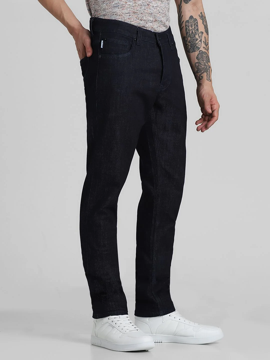 JACK&JONES X KUTCH DARK BLUE GLENN SLIM FIT JEANS - Image 2