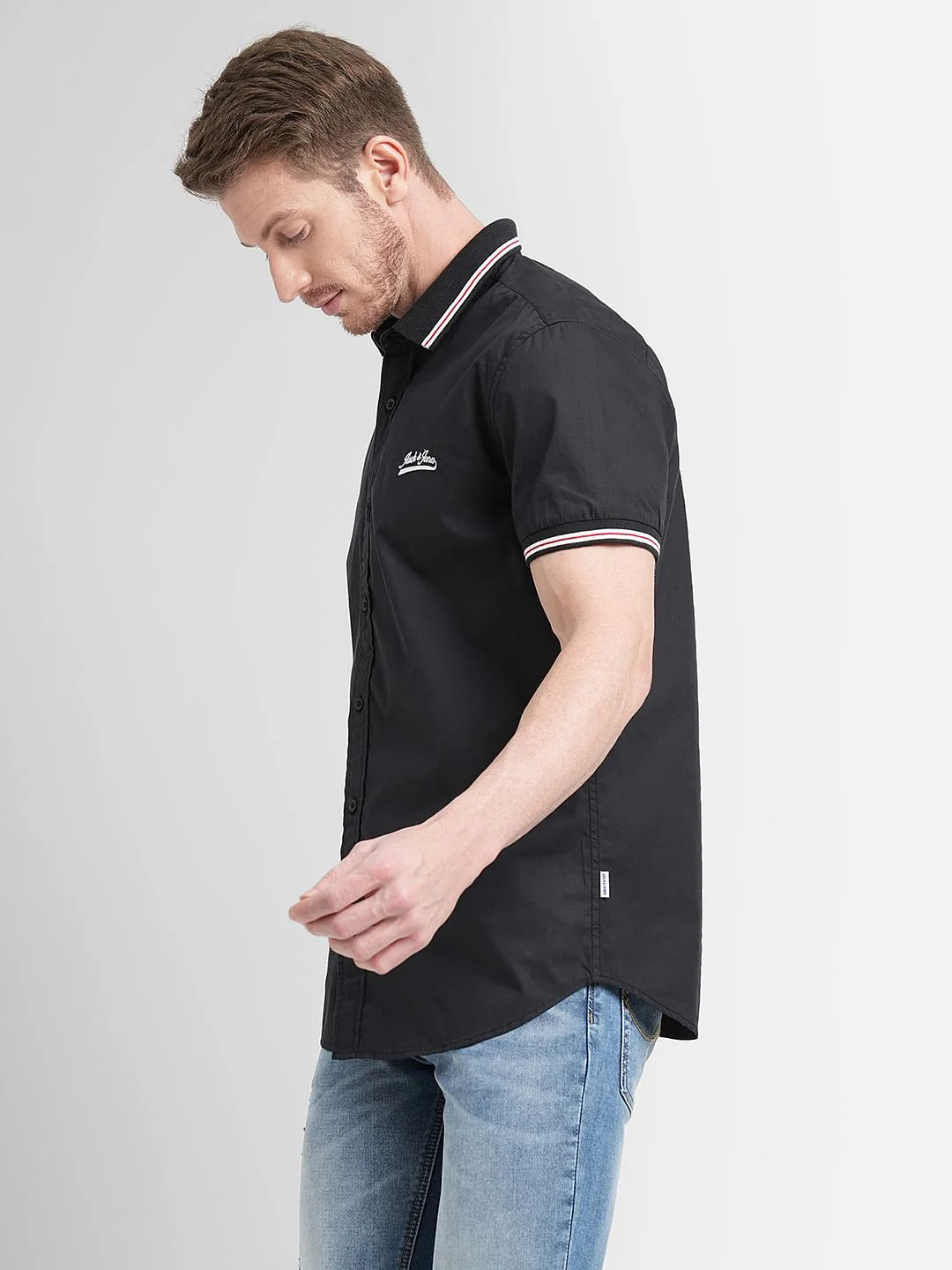 Black Short Sleeves Shirt - Image 3