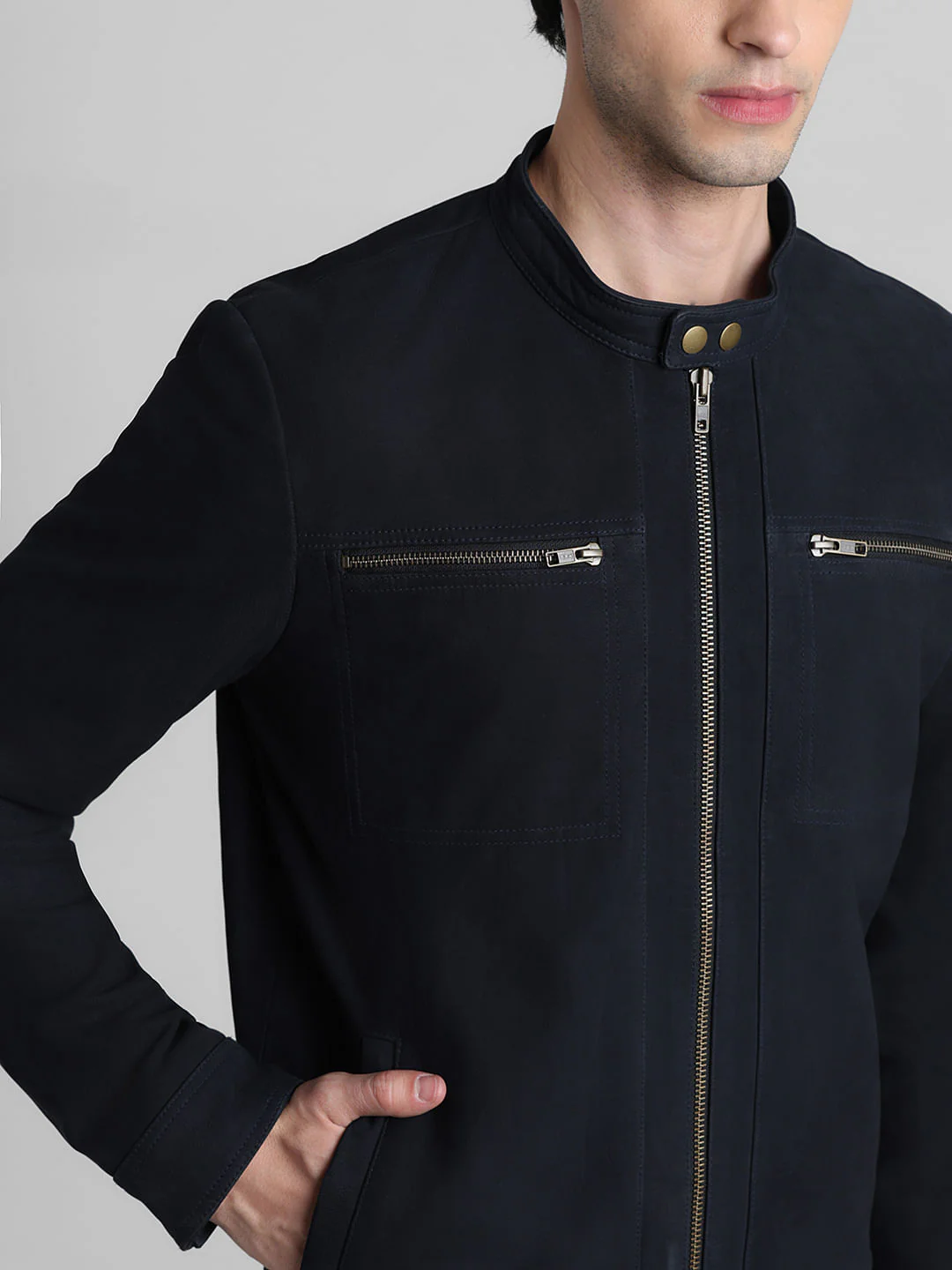 Black Leather Jacket - Image 5