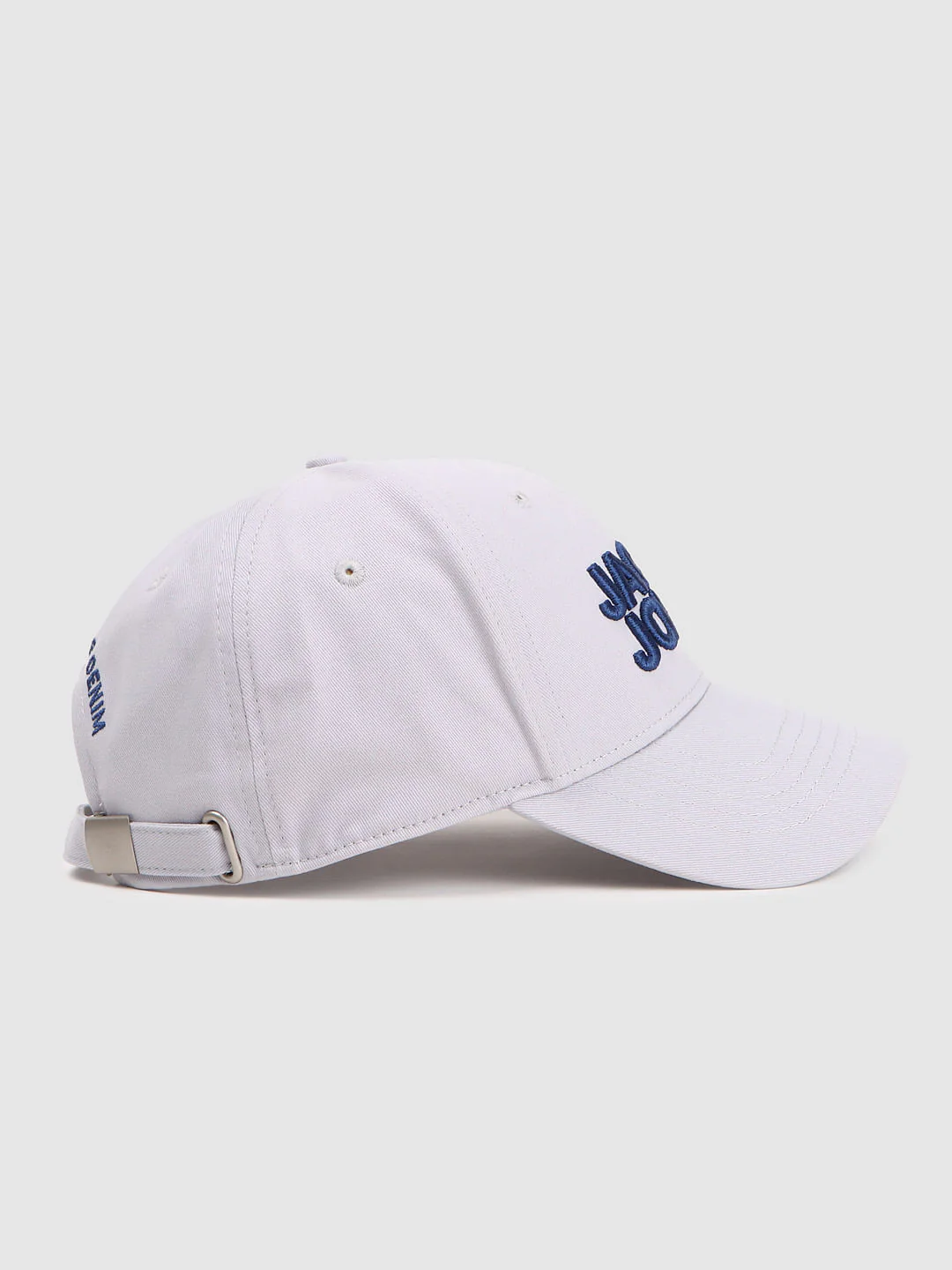 Grey Logo Print Baseball Cap - Image 3