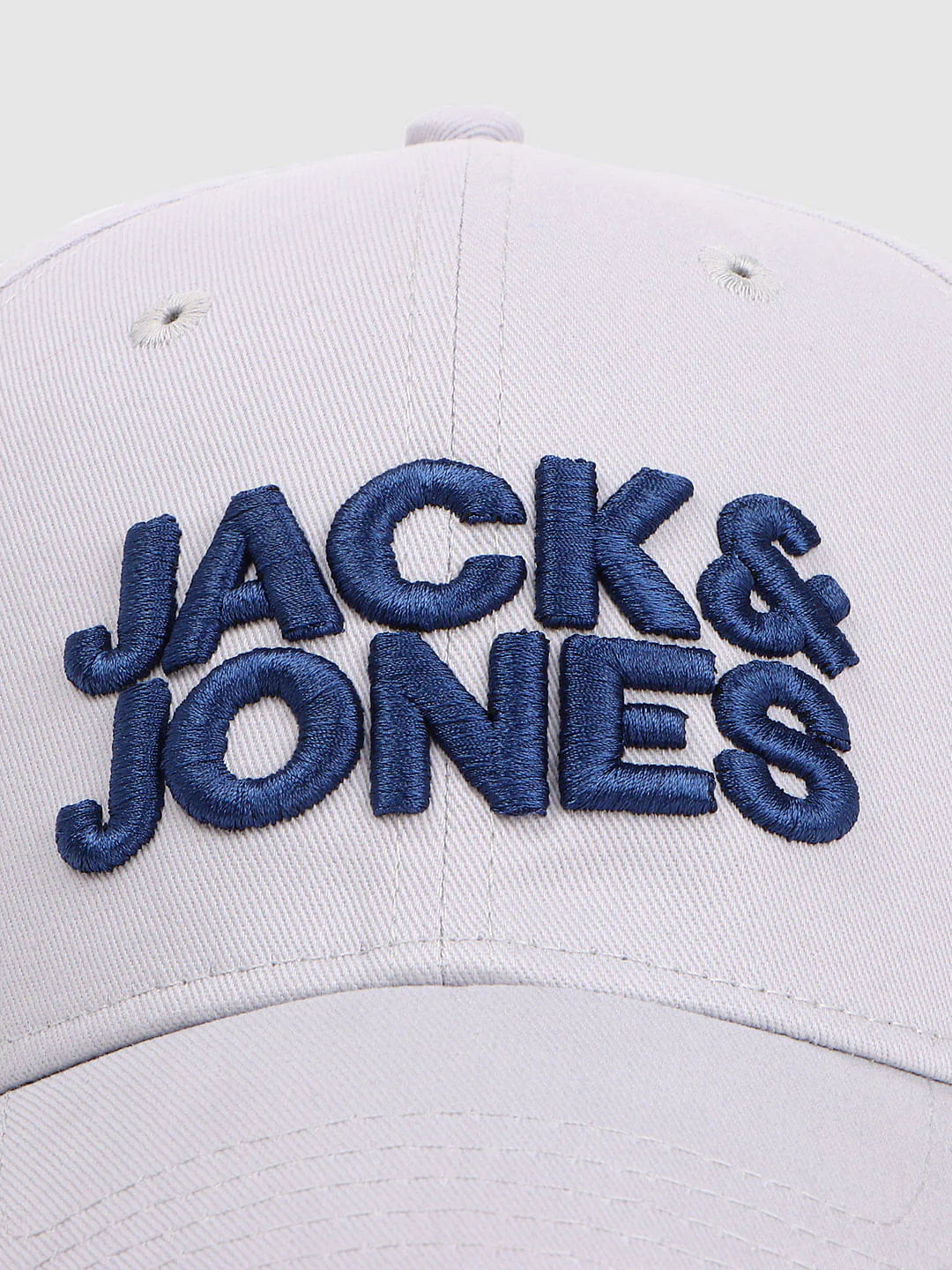 Grey Logo Print Baseball Cap - Image 5