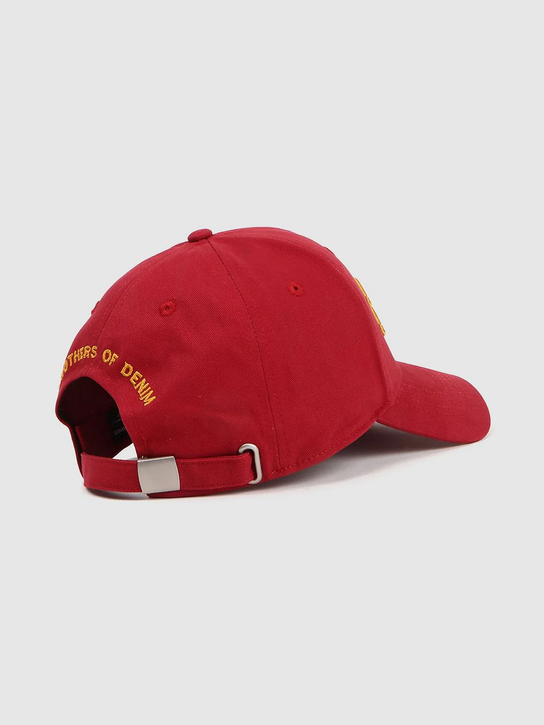 Red Logo Print Baseball Cap - Image 4