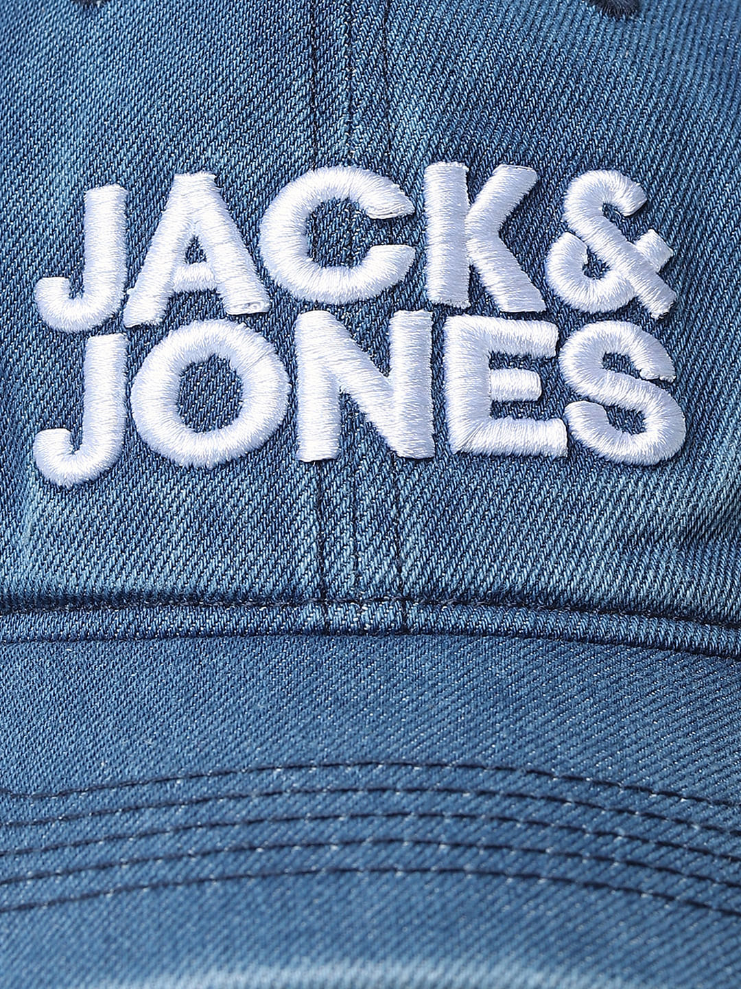 Blue Denim Baseball Cap - Image 6