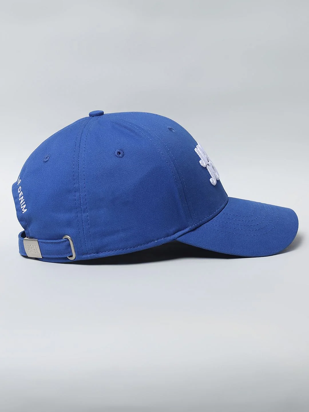 Blue Embroidered Logo Baseball Cap - Image 3