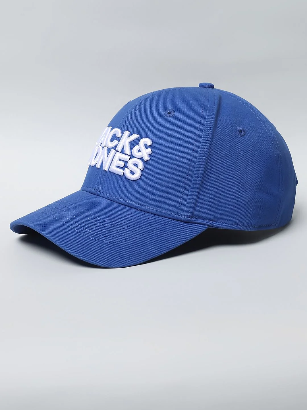Blue Embroidered Logo Baseball Cap - Image 5