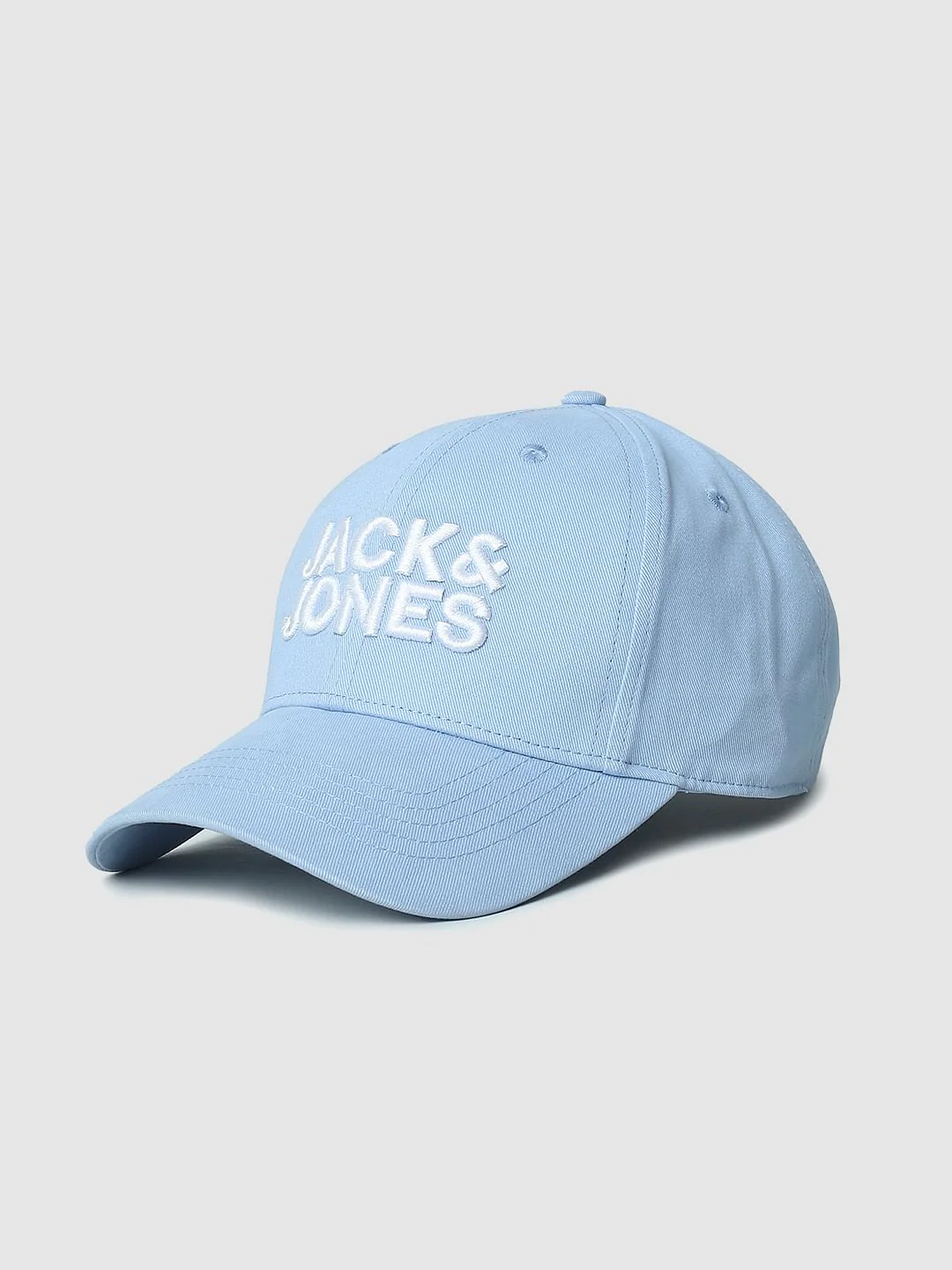 Blue Logo Print Baseball Cap - Image 3