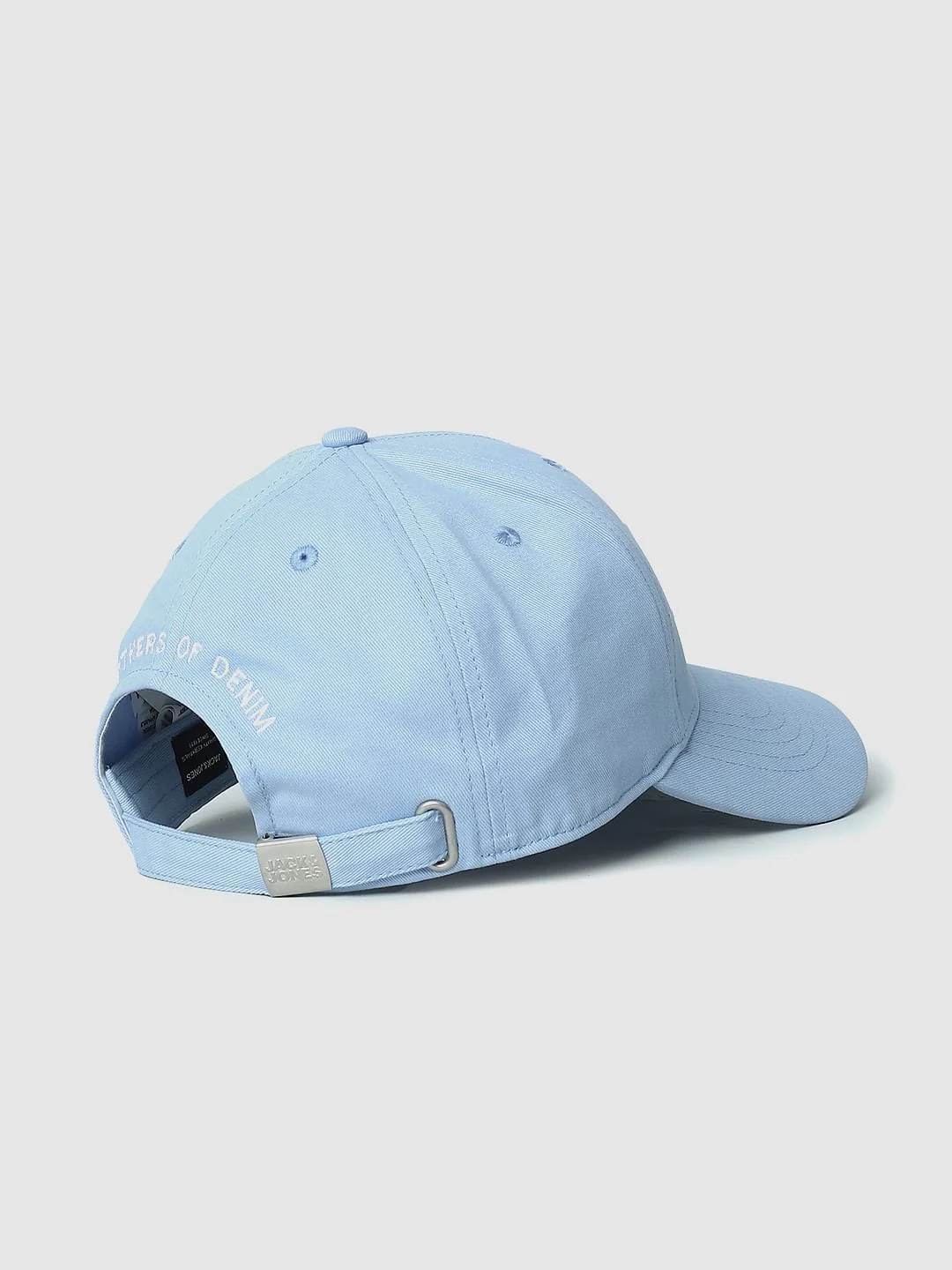 Blue Logo Print Baseball Cap - Image 5