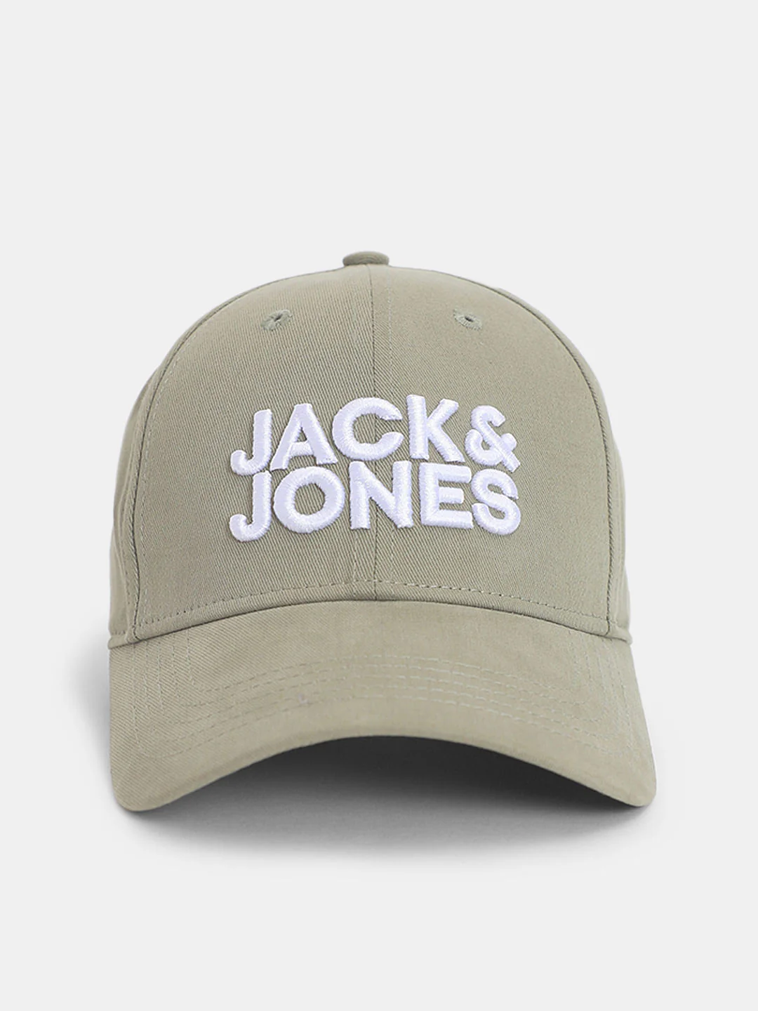 Dusty Olive Embroidered Logo Baseball Cap