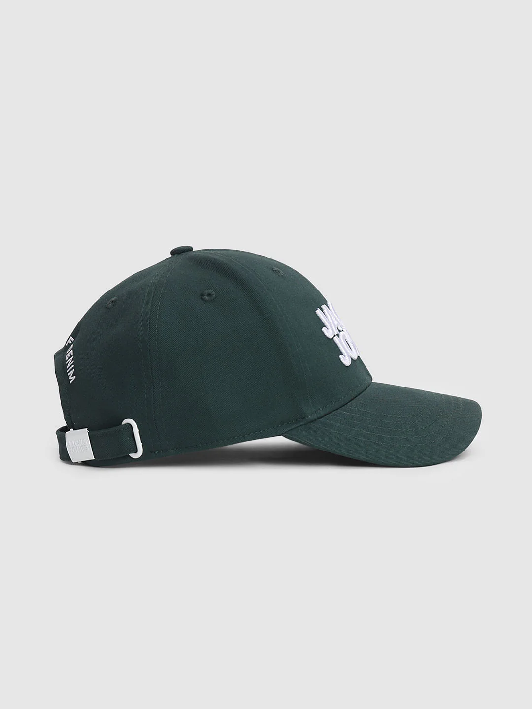 Green Embroidered Logo Print Cap - Image 3