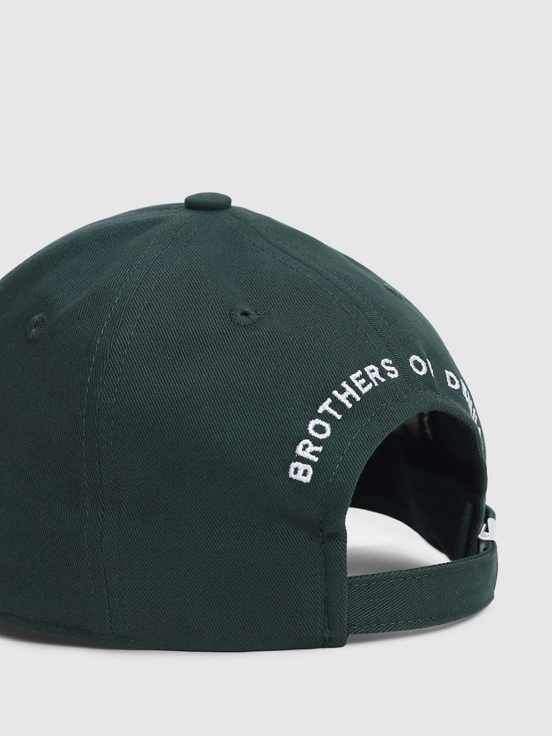 Green Embroidered Logo Print Cap - Image 5