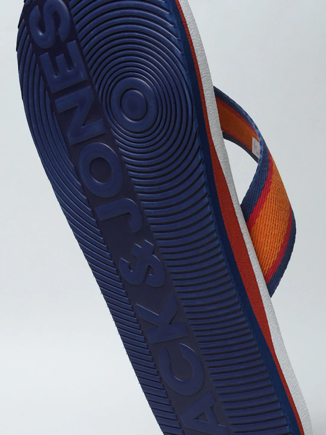 White Logo Print Flip Flops - Image 10