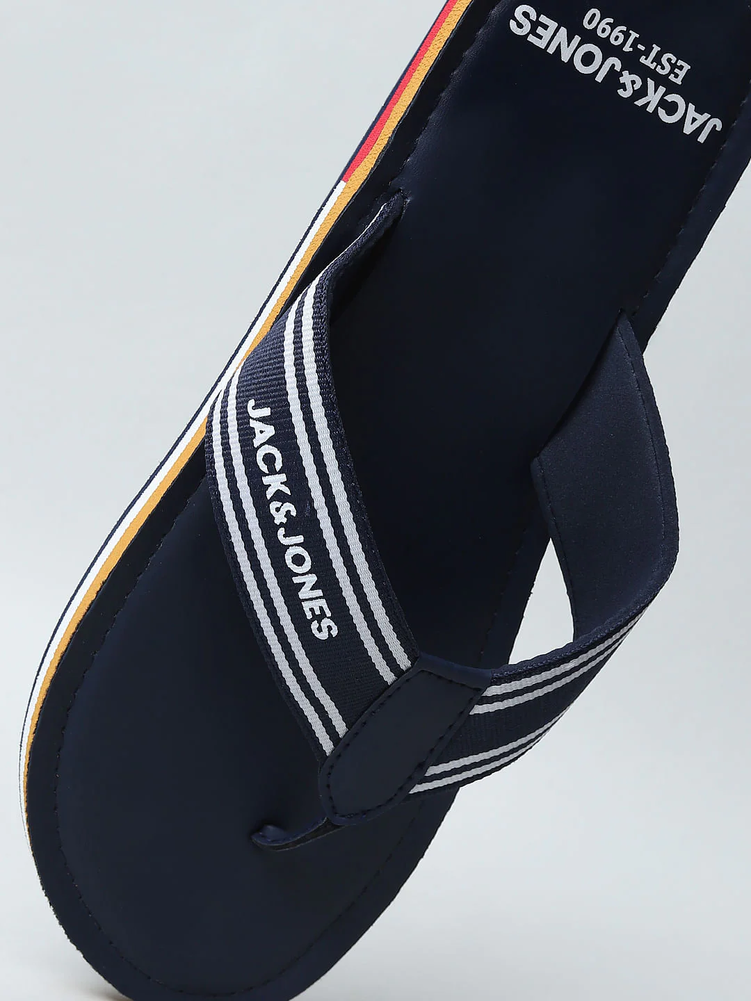 Blue Logo Print Flip Flops - Image 9