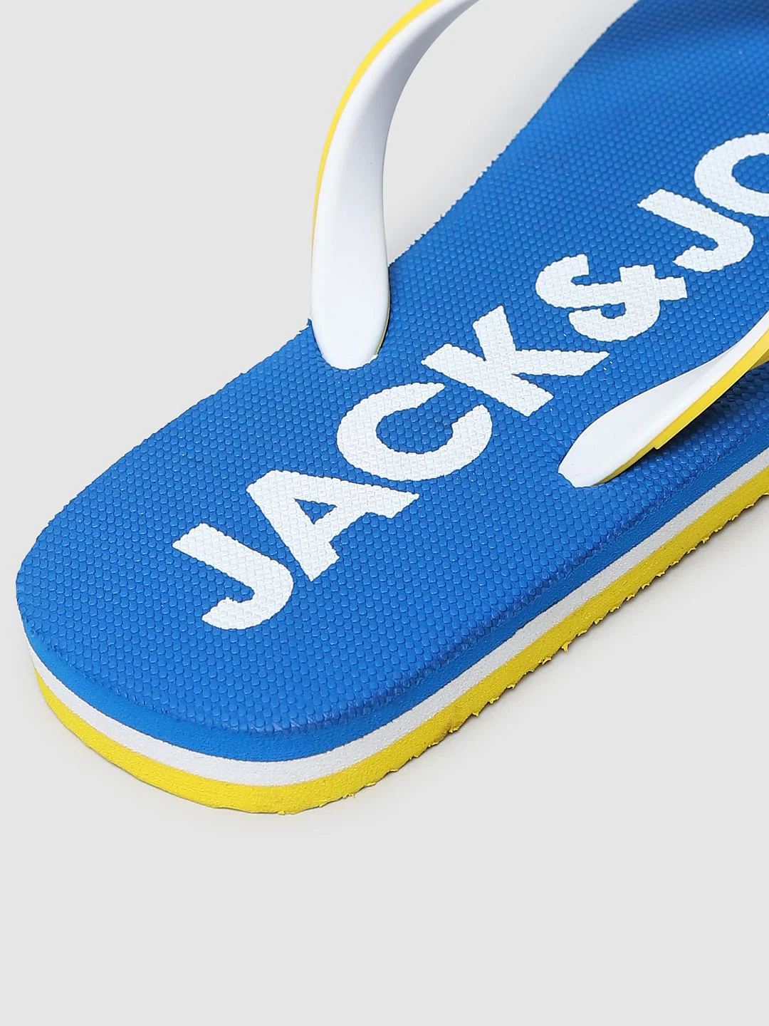 Blue Colourblocked Flip Flops - Image 12