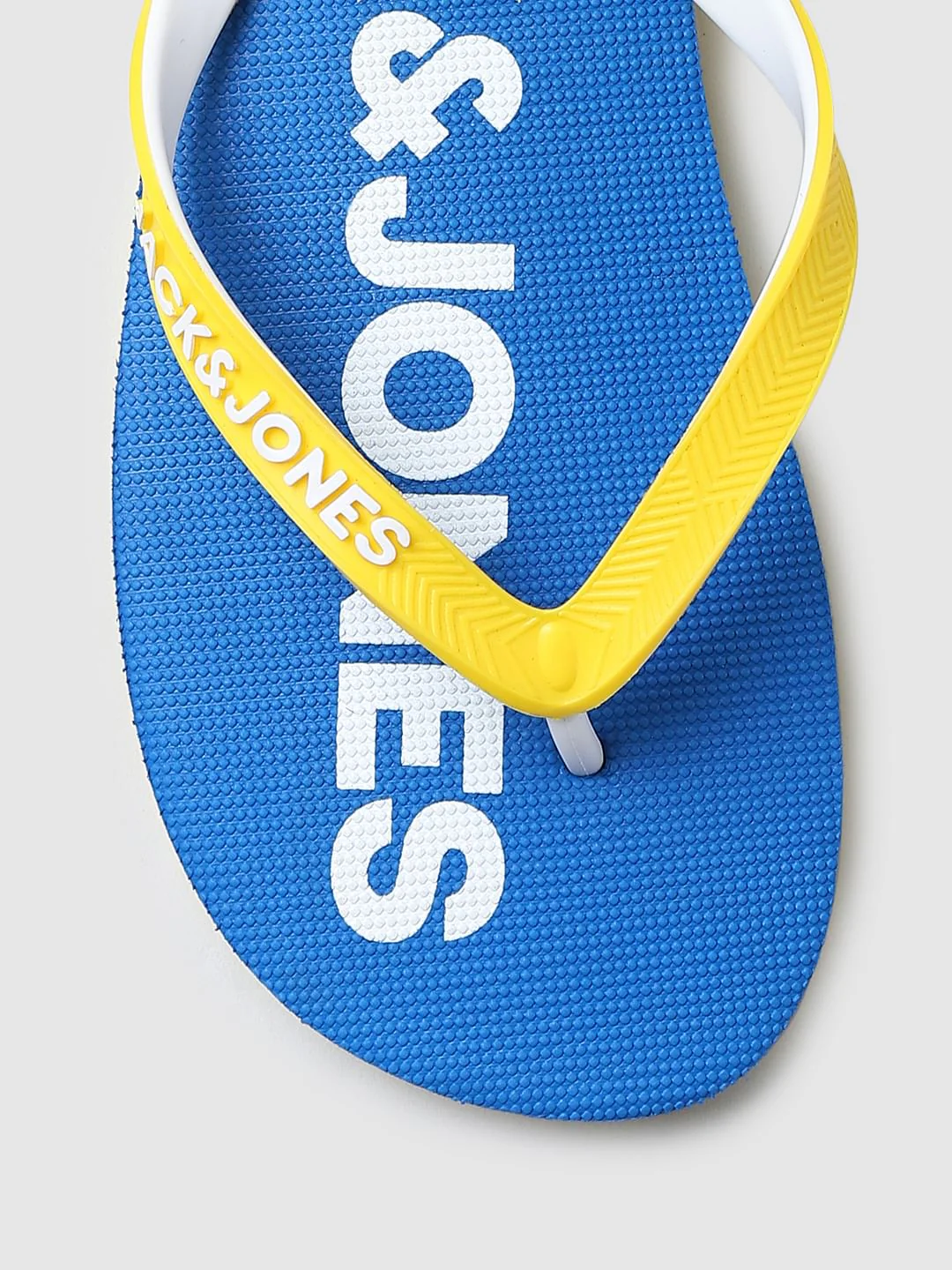 Blue Colourblocked Flip Flops - Image 9