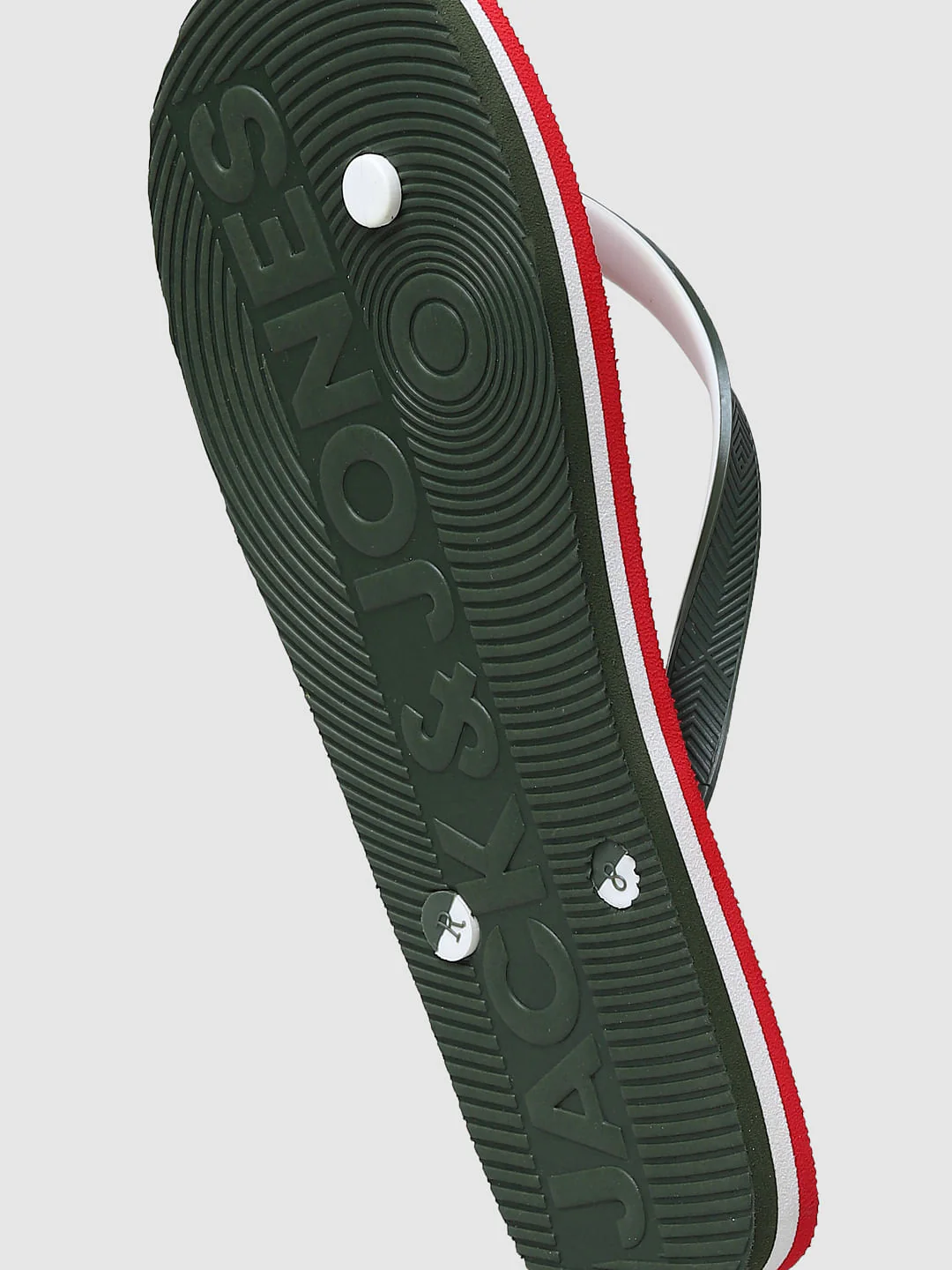 Red Colourblocked Flip Flops - Image 11