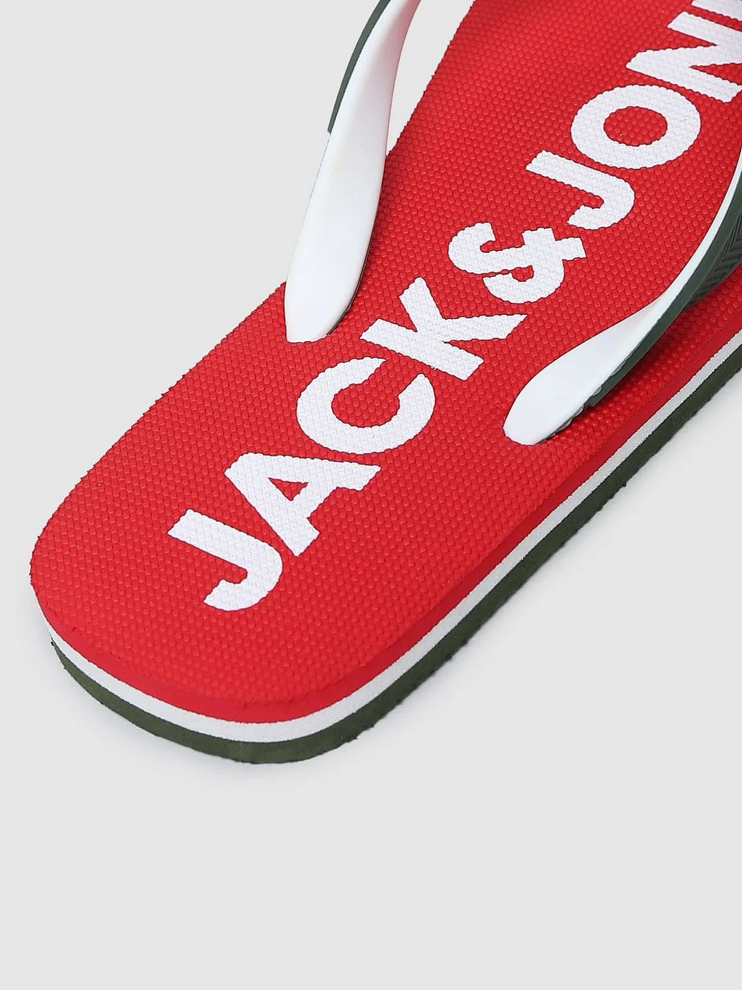 Red Colourblocked Flip Flops - Image 12
