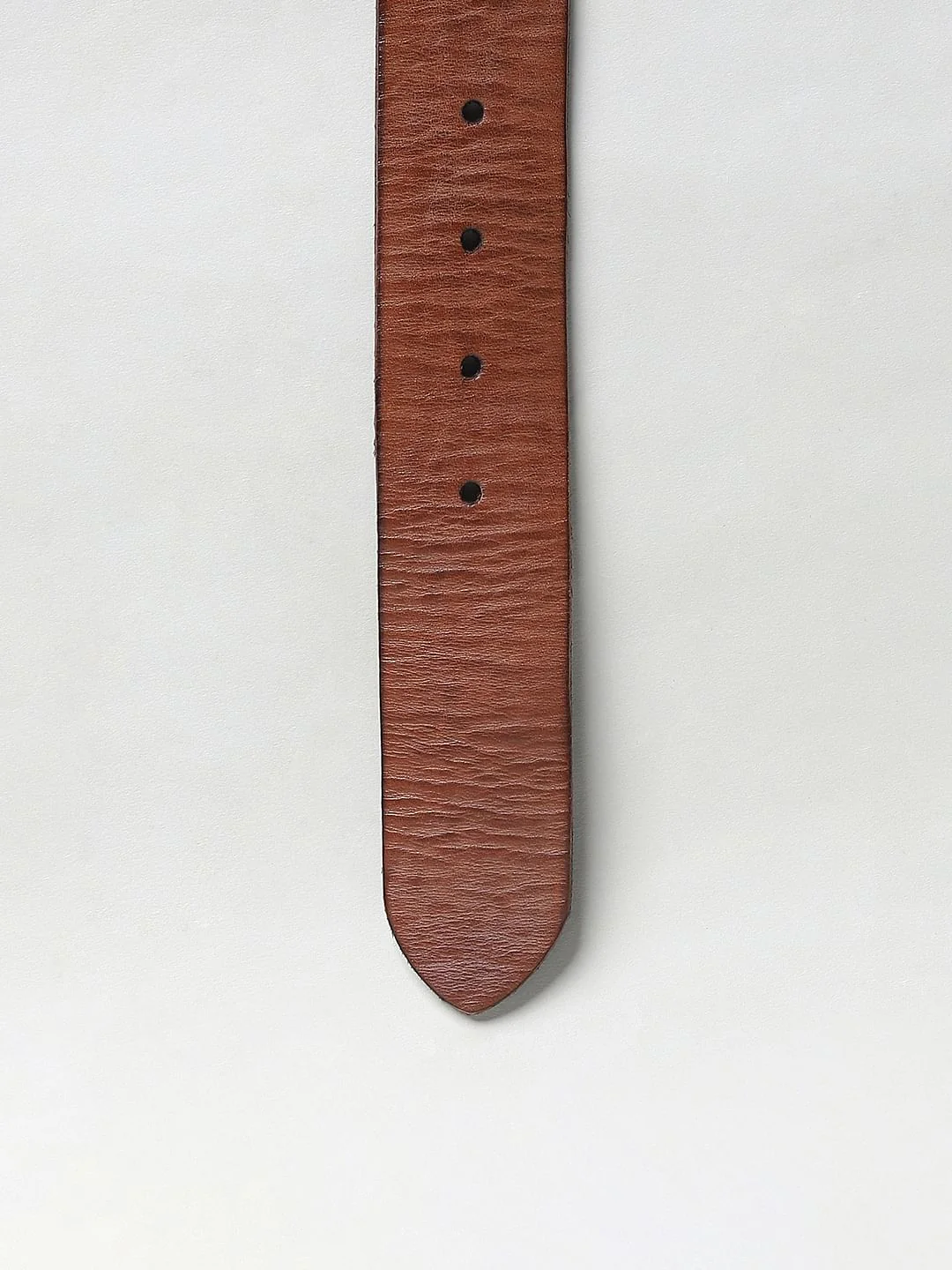 Brown Studded Leather Belt - Image 5