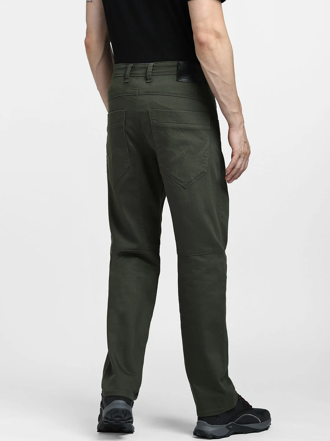 Green Mid Rise Cargo Pants - Image 4