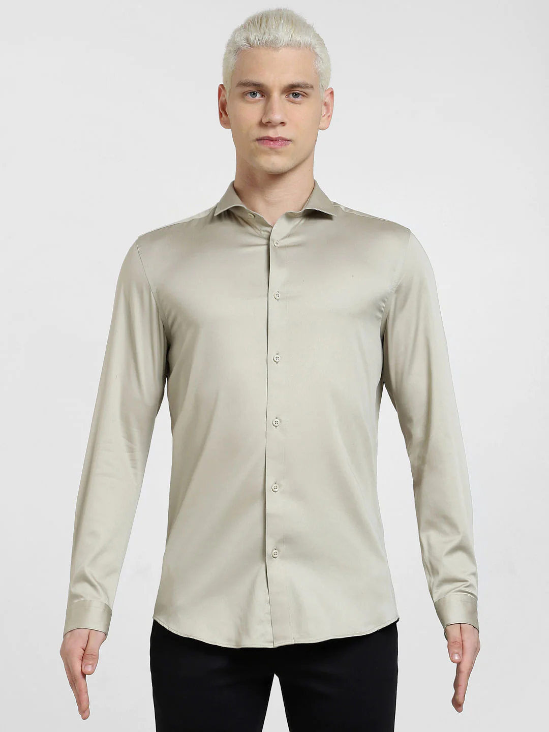 Light Brown Full Sleeves Shirt - Image 7