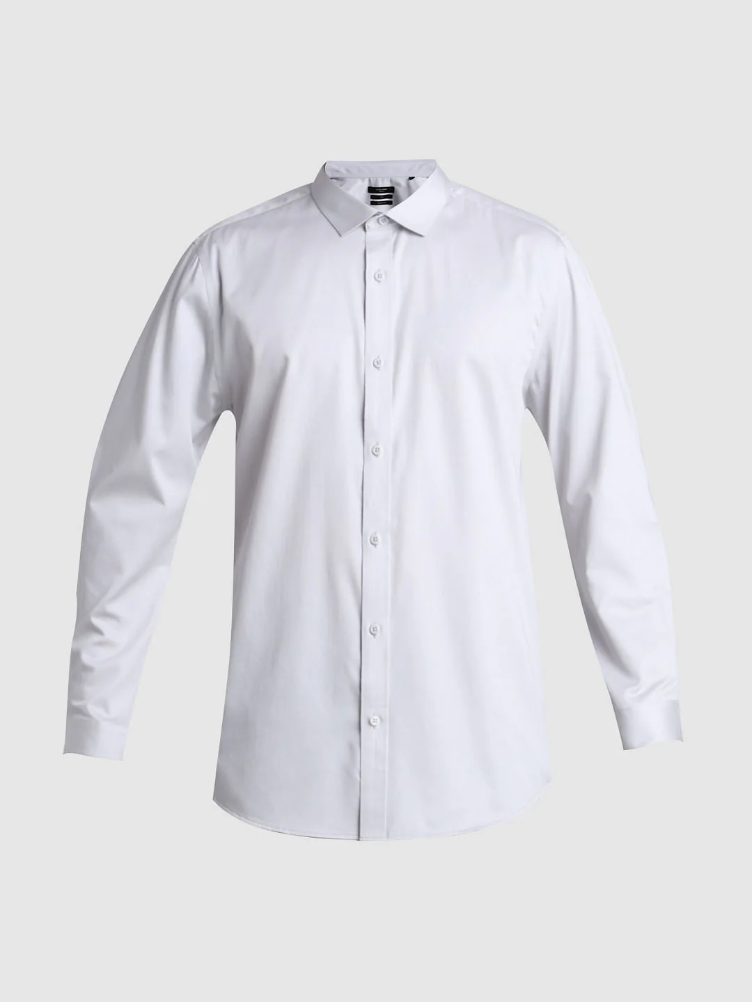 Grey Slim Fit Full Sleeves Shirt - Image 7
