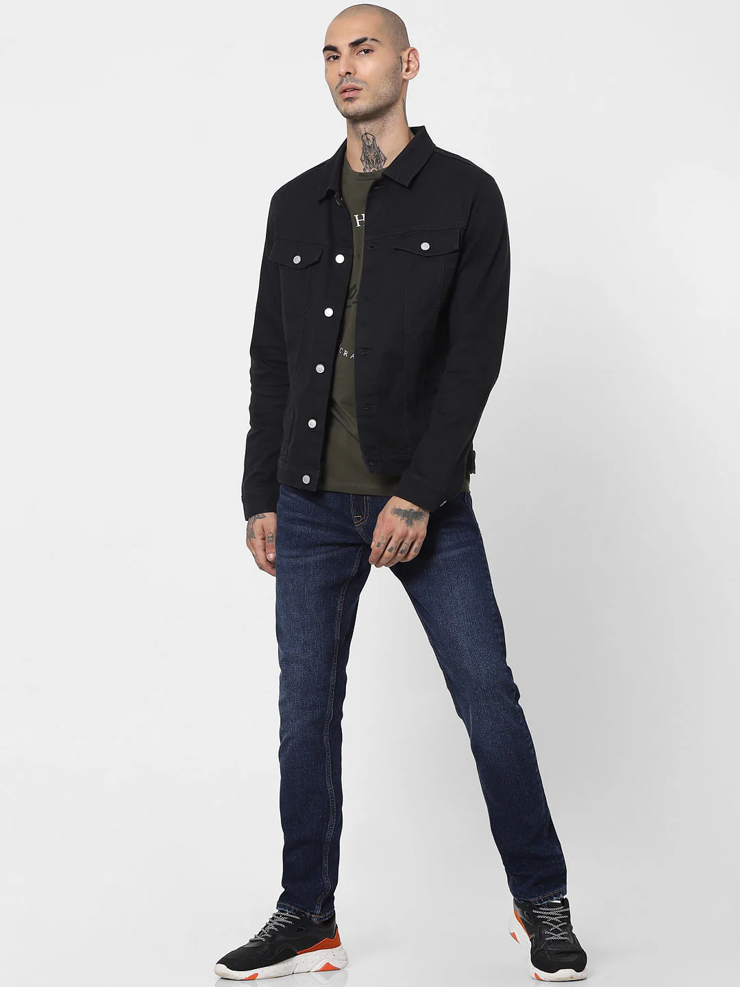 Black Solid Jacket