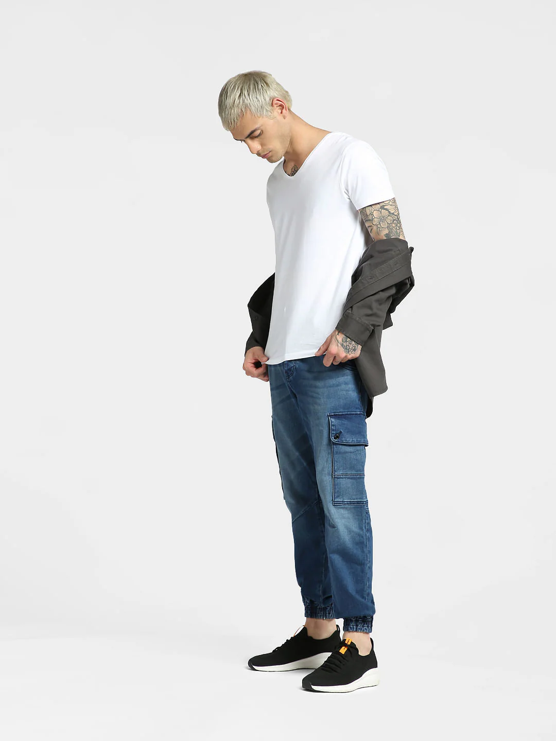 Blue Low Rise Paul Anti Fit Jeans