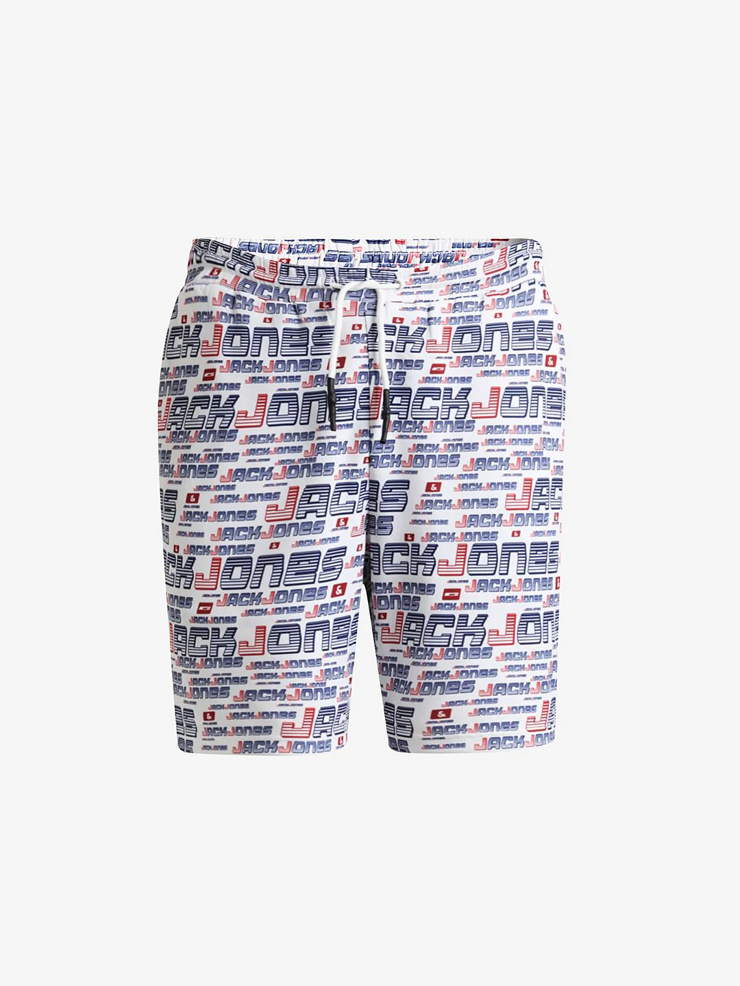 URBAN RACERS by JACK&JONES WHITE LOW RISE PRINTED SHORTS - Image 6