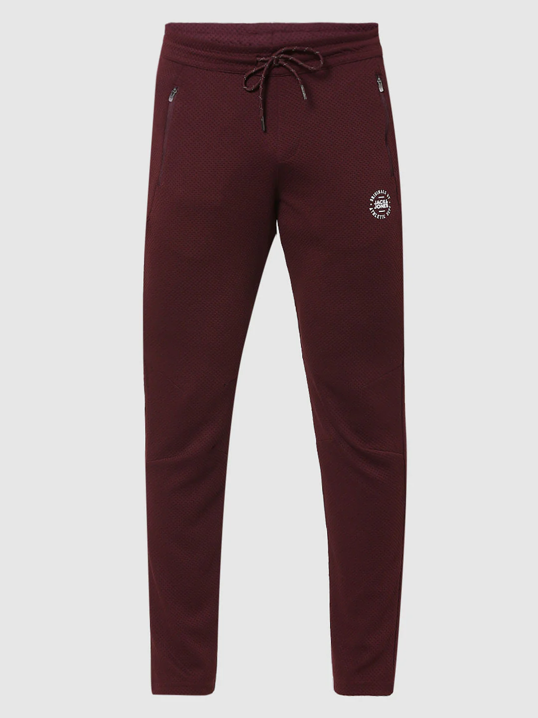 Maroon Mid Rise Trackpants - Image 6