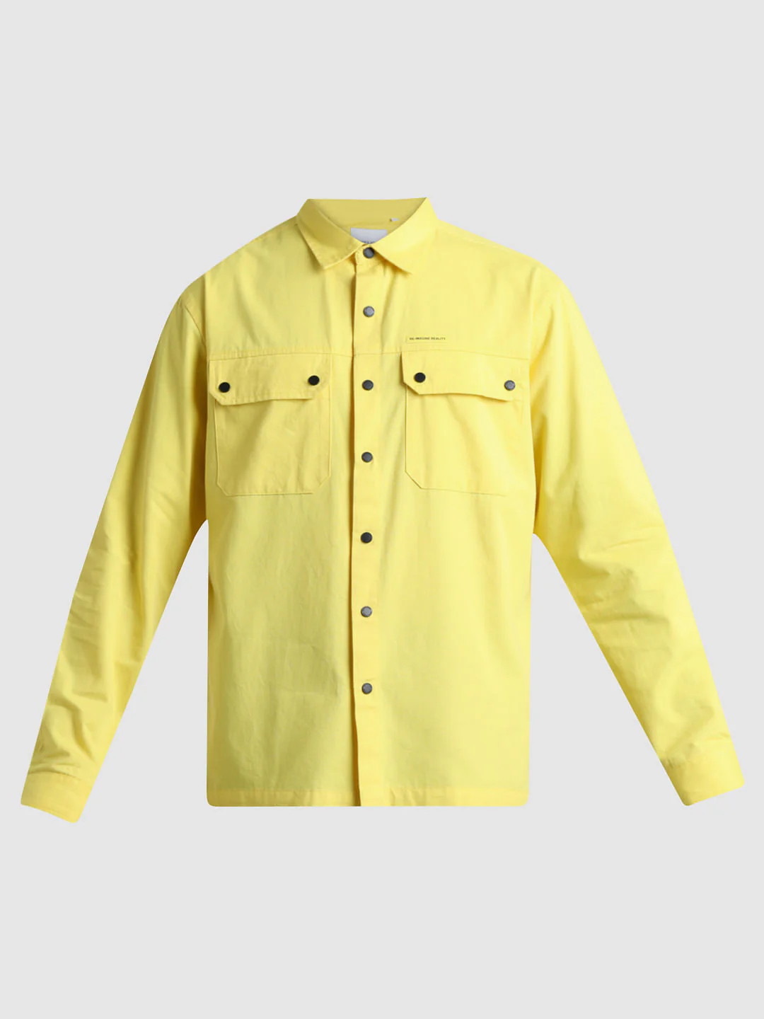 Yellow Patch Pocket Oversized Shirt - Image 7