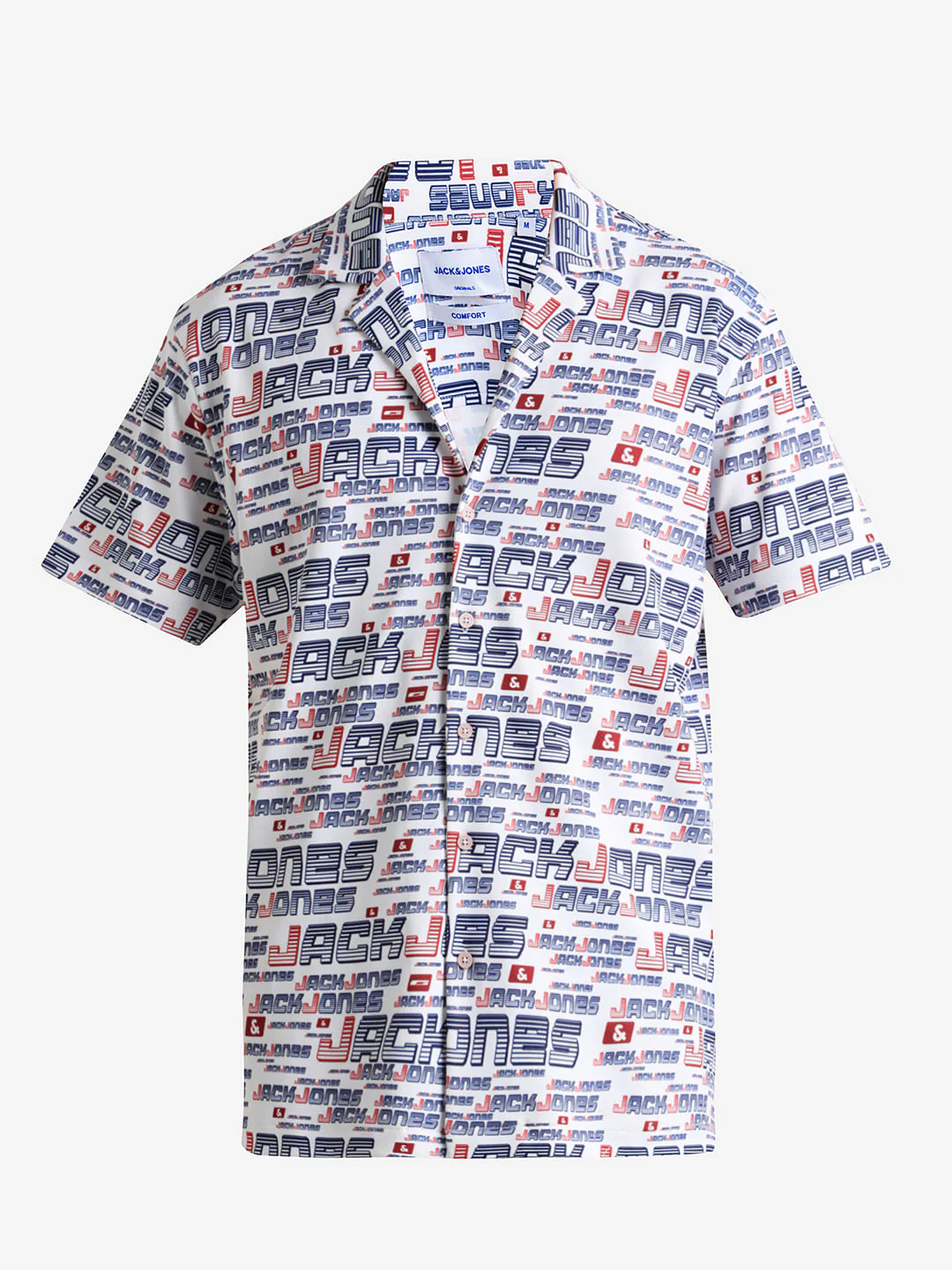 URBAN RACERS by JACK&JONES WHITE PRINTED SHIRT - Image 7